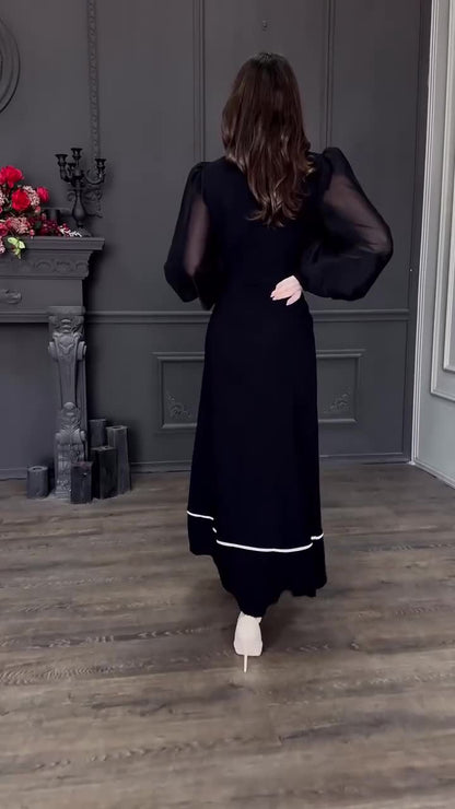 Noor Grace Embellished Kaftan Gown