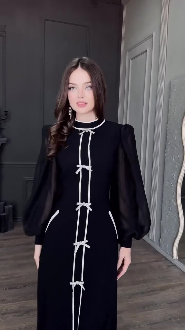 Noor Grace Embellished Kaftan Gown