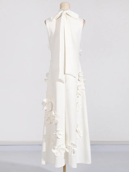 Lace Luxe Patchwork High Waist Dress