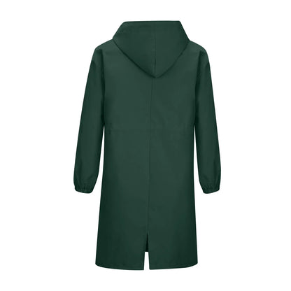 Women’s Long Hooded Trench Coat