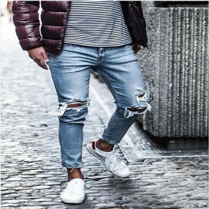 Y2K Punk Biker Jeans
