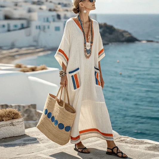 Wander Luxe Boho Maxi Dress