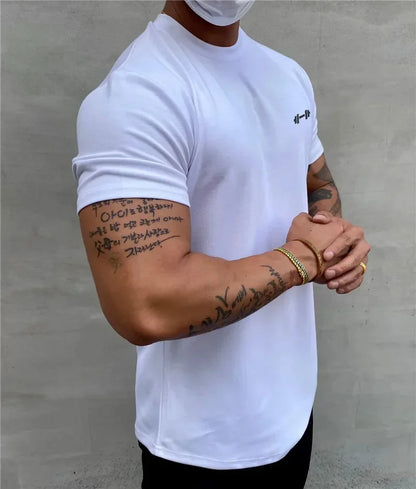 Slim Fit Cotton Gym T-Shirt
