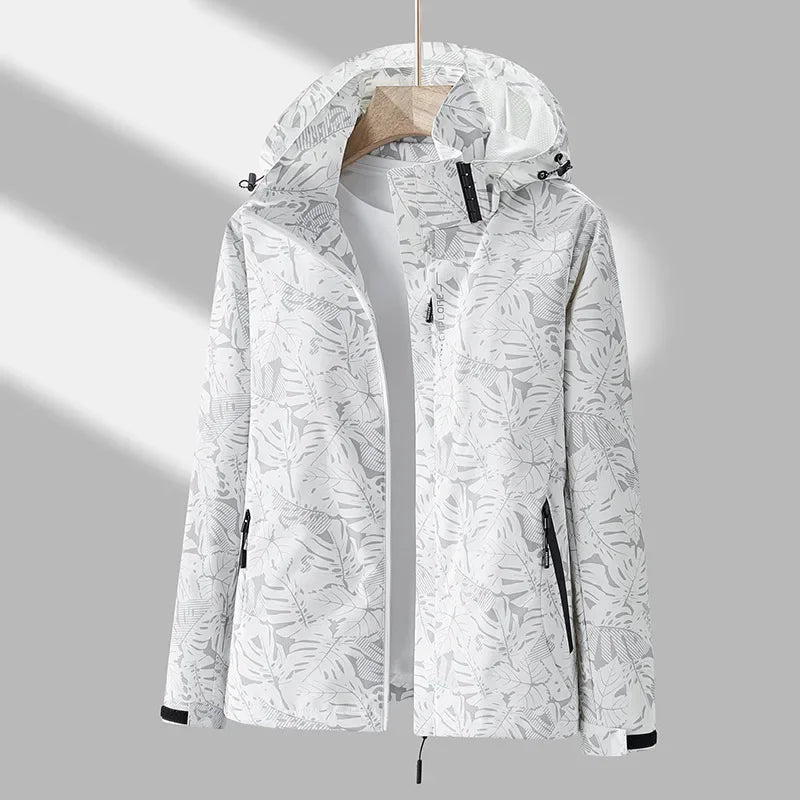 Leaf Breeze Waterproof Hooded Jacket