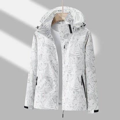 Leaf Breeze Waterproof Hooded Jacket