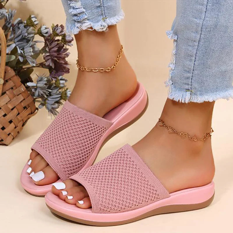 Soft Wedge Walking Sandals