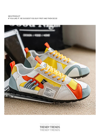 Breathable Designer Men's Sneakers