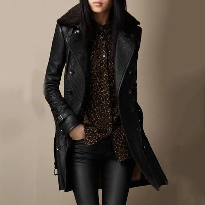 Women’s Black Leather Jacket