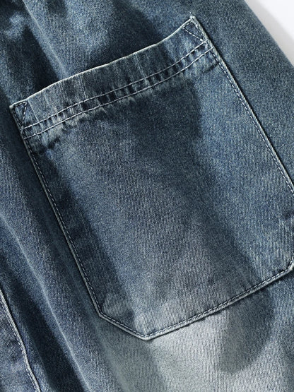 Urban Ease Wide Leg Cargo Jeans