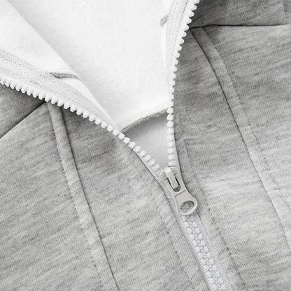 Cozy Nova Fleece Zip Hoodie Jacket