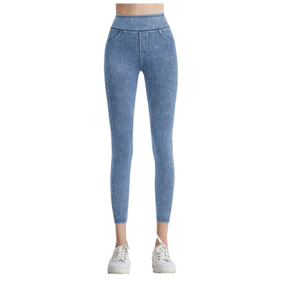 Denim Sport Leggings Women