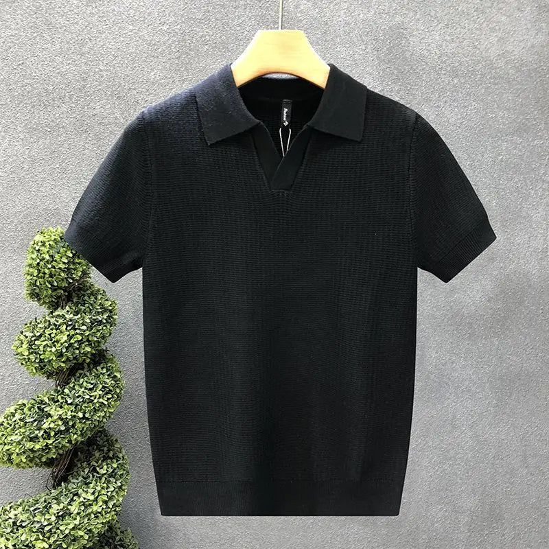 Slim Fit Korean Style Polo Shirt