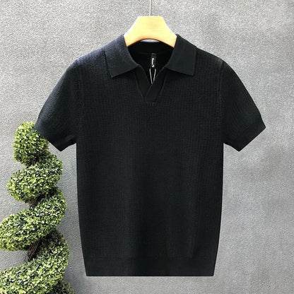 Slim Fit Korean Style Polo Shirt