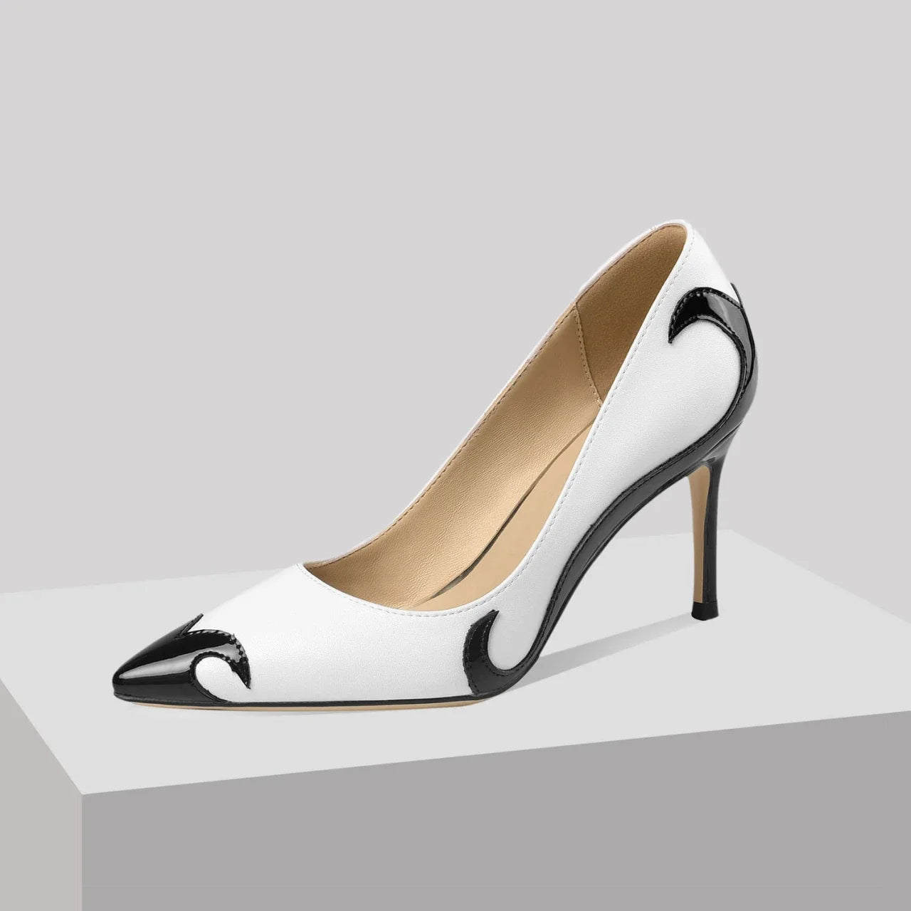 Pointed Toe Stiletto Party Heels