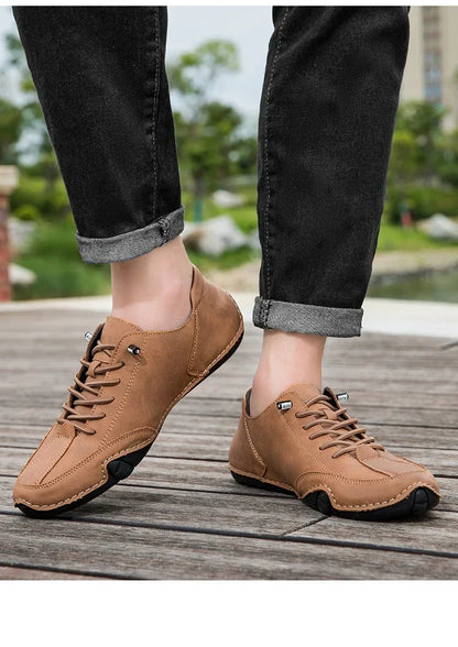 Business Casual Leather Loafers