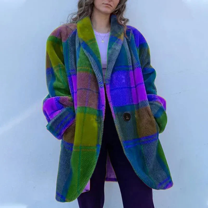 Women’s Warm Printed Winter Coat