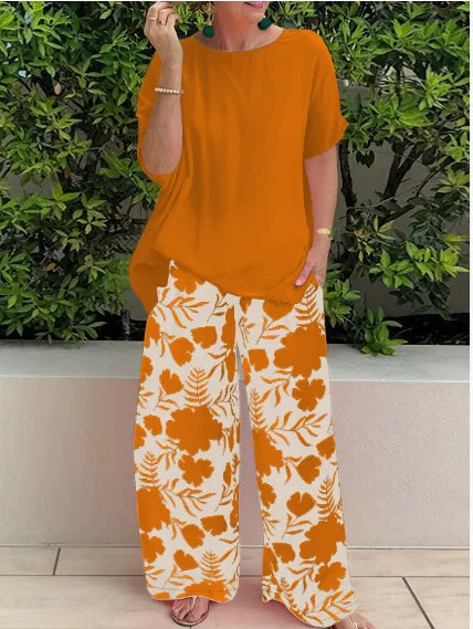 Elegant Wide-Leg Set