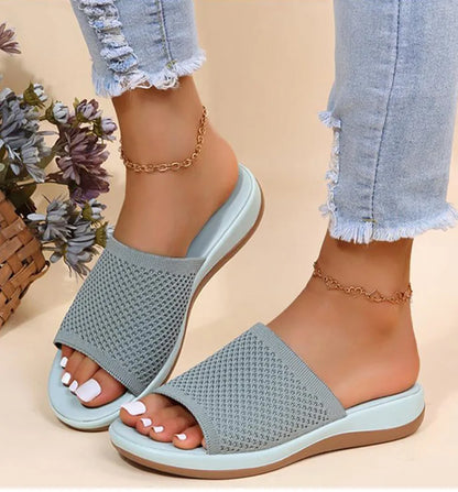 Soft Wedge Walking Sandals