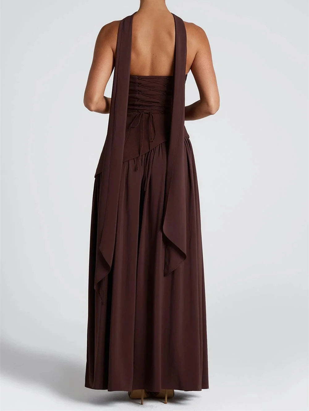 Midnight Charm Strapless Party Dress