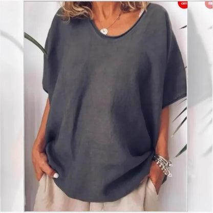 Women's V-neck 3D Print T-shirt