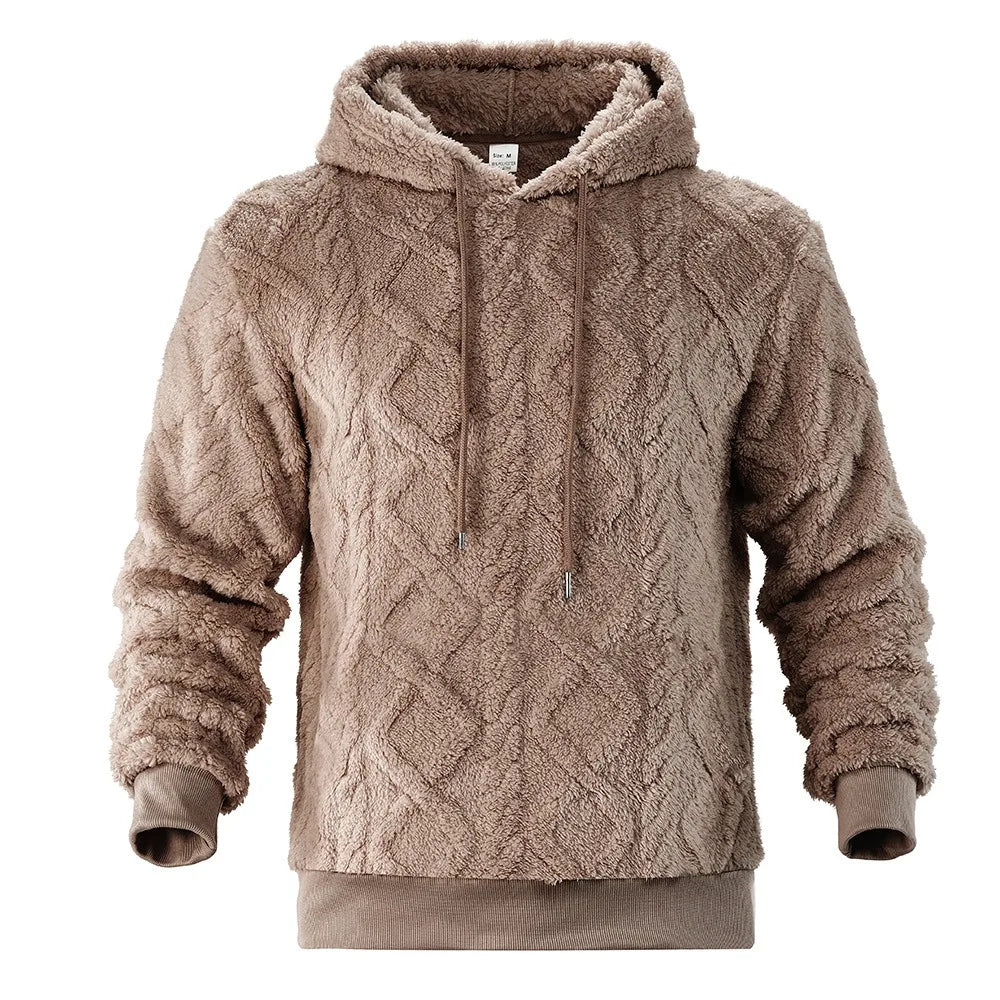 Shadow Weave Luxe Dual Velvet Hoodie