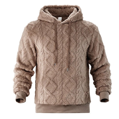 Shadow Weave Luxe Dual Velvet Hoodie