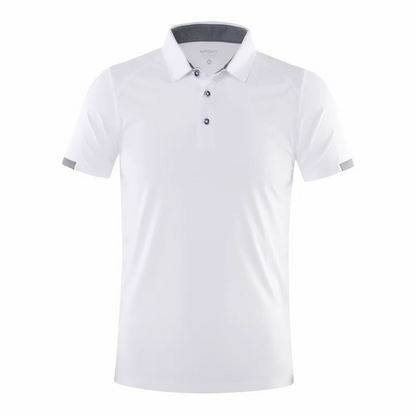 Swift Dry Lapel Polo Fitness Shirt