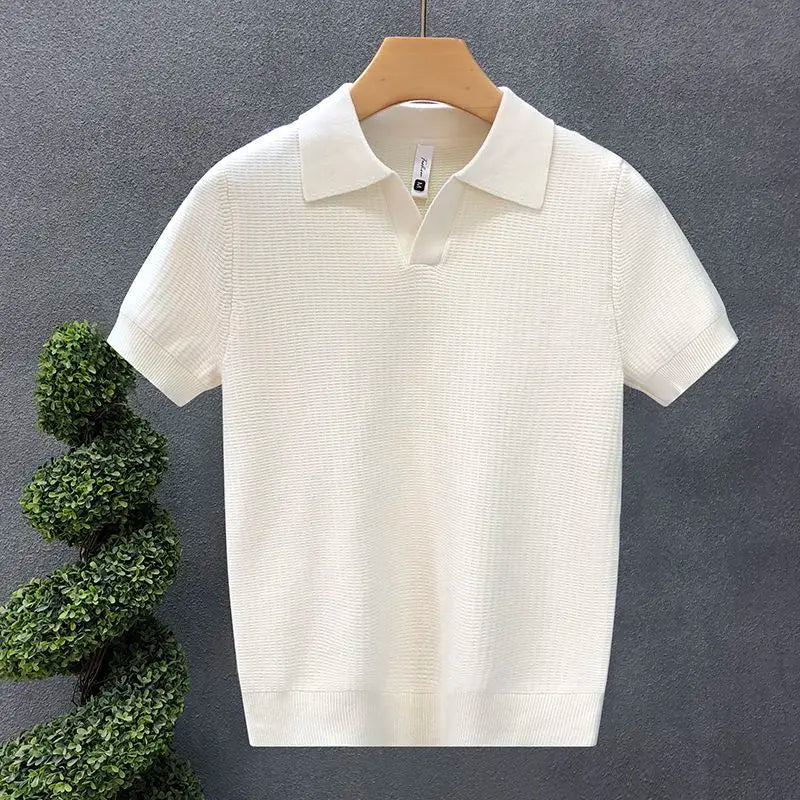 Slim Fit Korean Style Polo Shirt