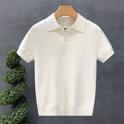 Slim Fit Korean Style Polo Shirt