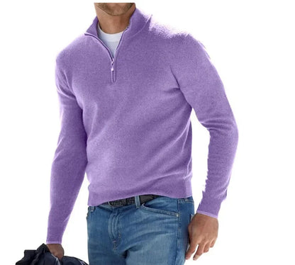ZipVibe Men's Polo Sweater