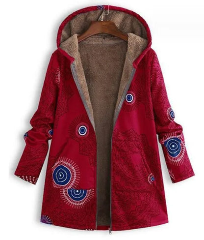 Women’s Floral Hooded Jacket