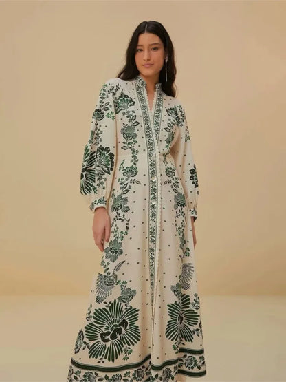 Nature Muse Maxi Dress