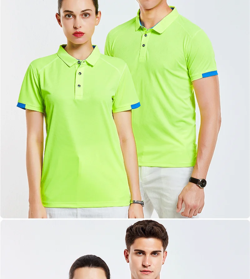 Swift Dry Lapel Polo Fitness Shirt