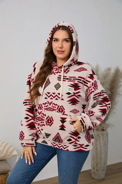Cozy Hood Oversized Fluffy Hoodie