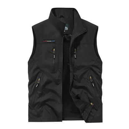 Multi-pocket Mesh Vest