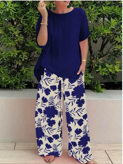 Elegant Wide-Leg Set