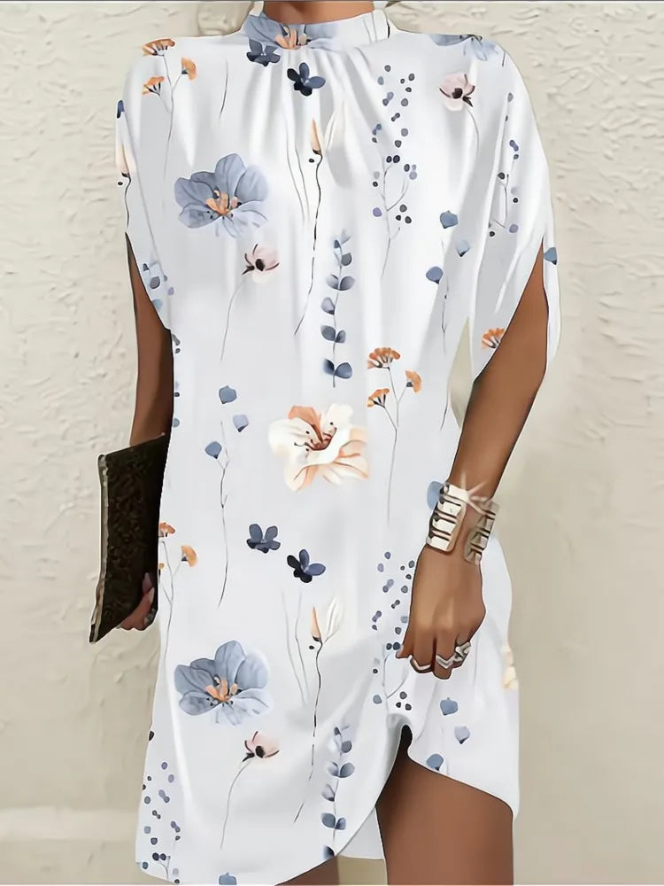 Twilight Swirl Batwing Mini Dress