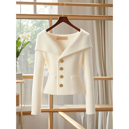 High-Quality Knitted Cardigan Sweater
