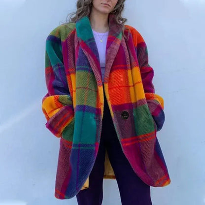 Women’s Warm Printed Winter Coat