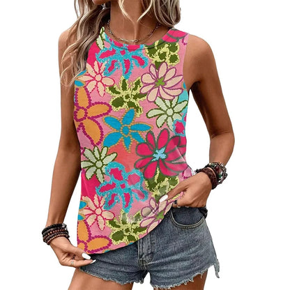 Leopard Paw Print Tank Top