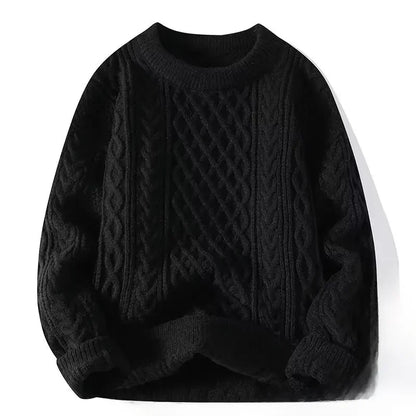 Cozy Knit Crewneck Sweater