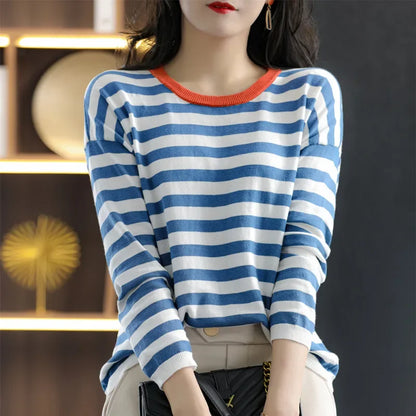 Classic Striped Cotton Tee