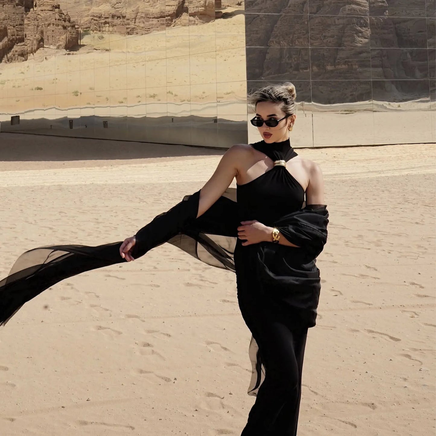 Metal Muse Knit Crop Top