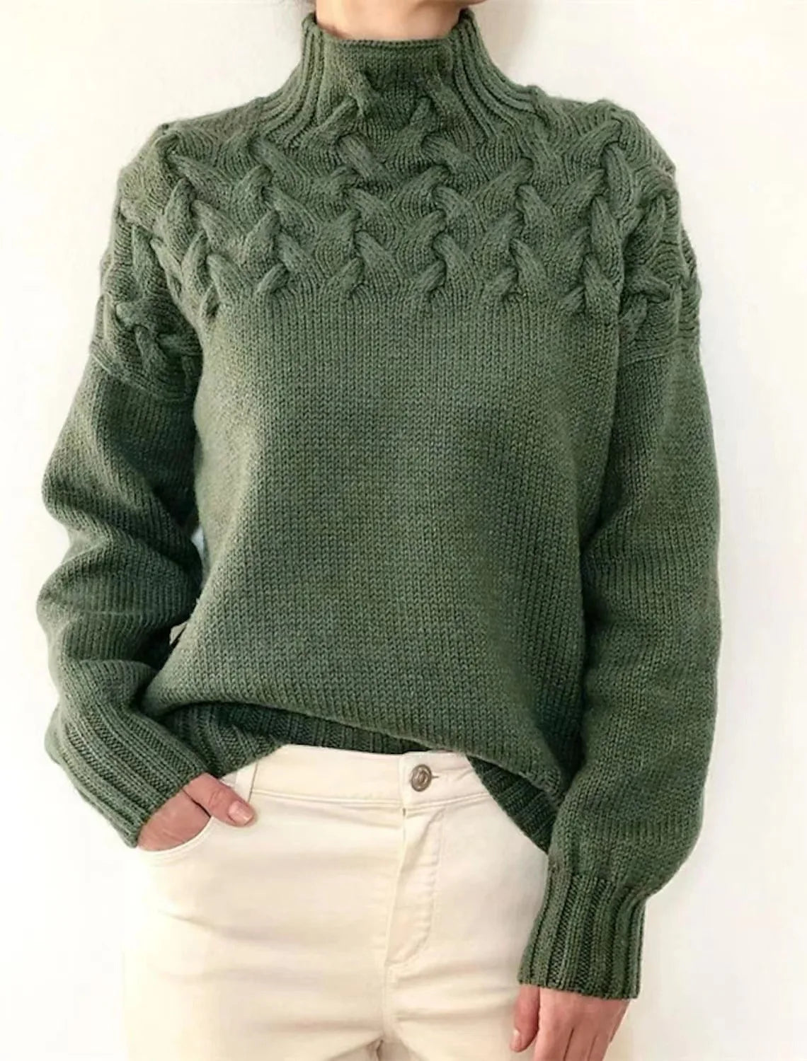 Grace Knit Elegant Turtleneck Sweater