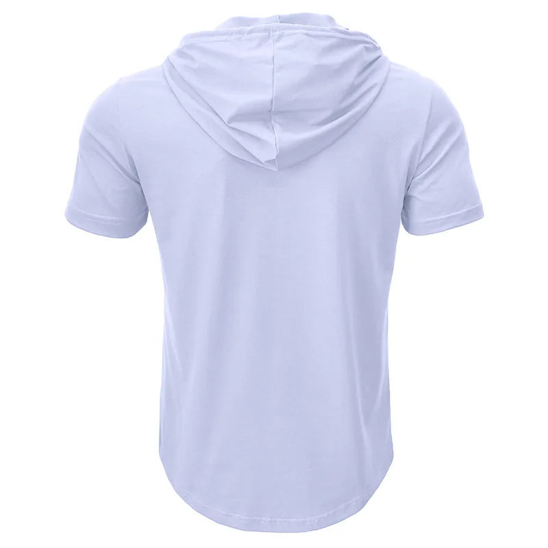 BreezeFit Hooded Henley Tee