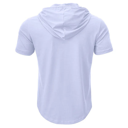 BreezeFit Hooded Henley Tee