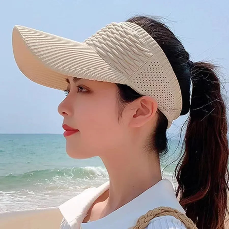 Breathable Elastic Sun Visor Cap