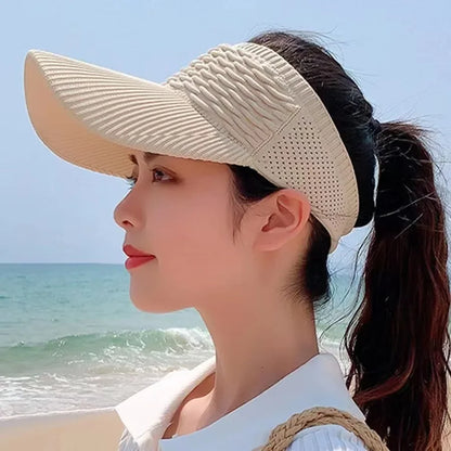 Breathable Elastic Sun Visor Cap
