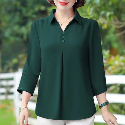 Breeze Soft Half Sleeve Blouse