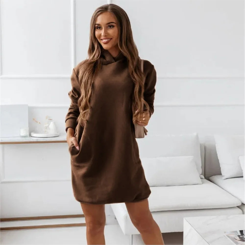 Mira Spliced Mini Hoodie